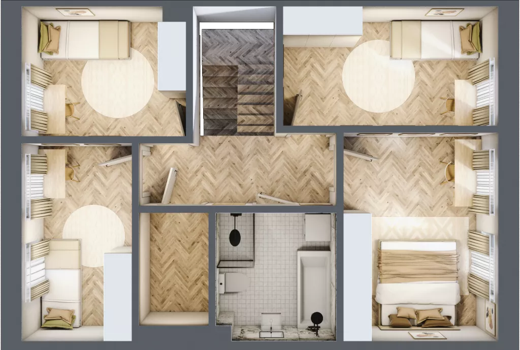 Dom 130,11 m², oferta nr A11/2, ATOM Park, Siechnice, ul. Henryka III