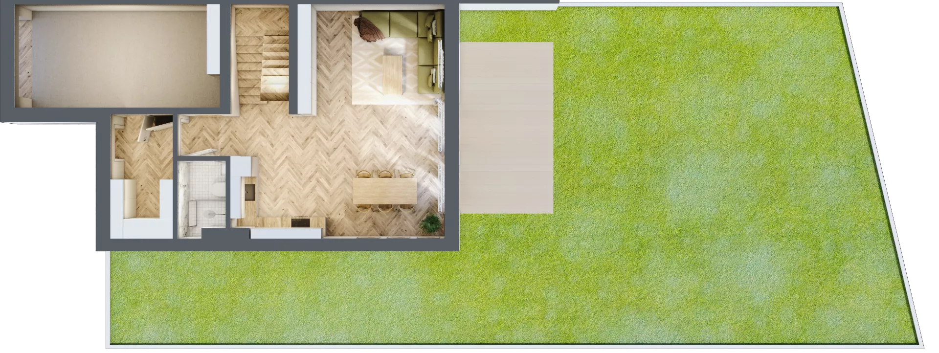 Dom 130,11 m², oferta nr A12/4, ATOM Park, Siechnice, ul. Henryka III