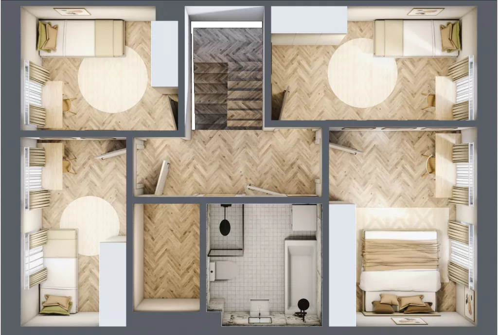Dom 130,11 m², oferta nr A12/2, ATOM Park, Siechnice, ul. Henryka III