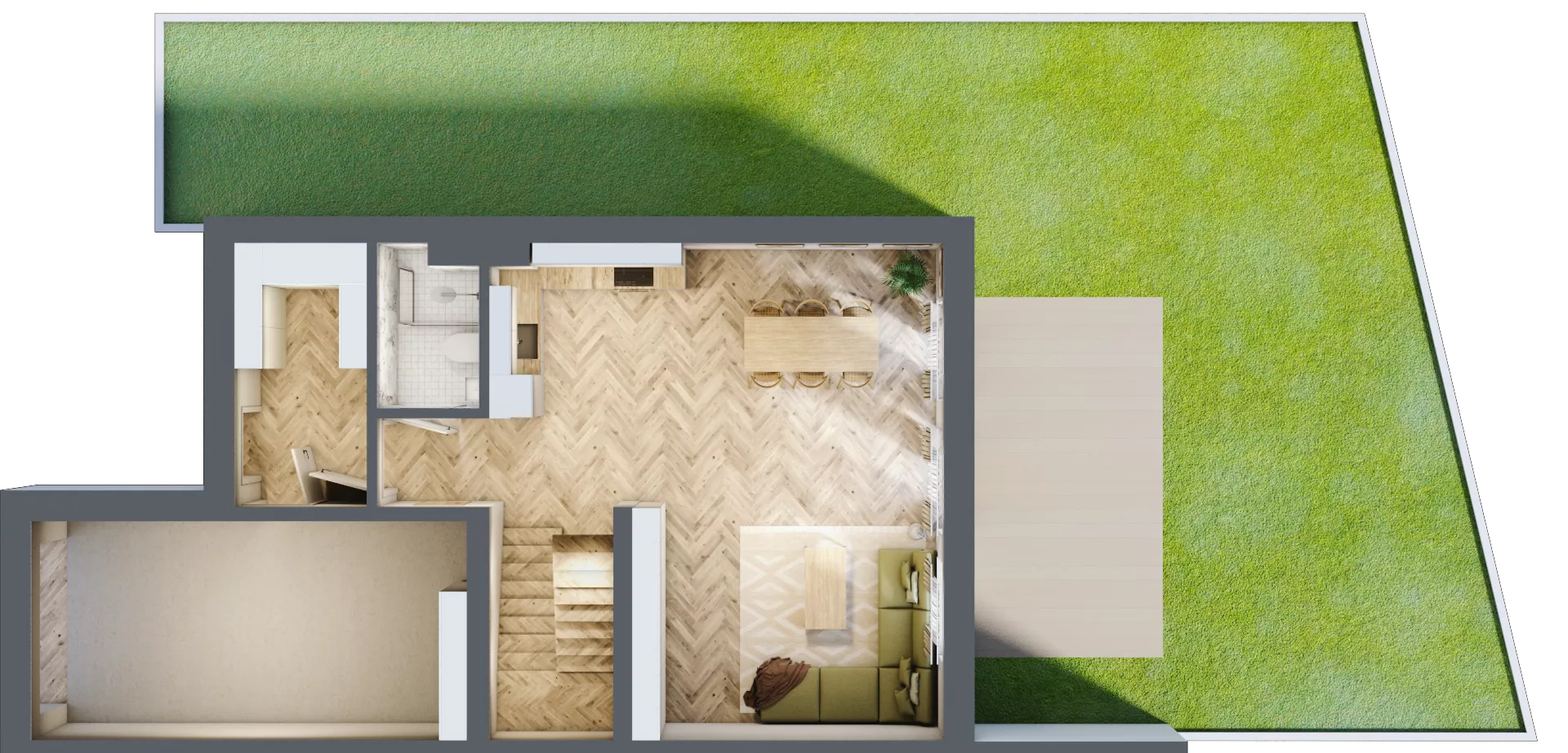 Dom 130,11 m², oferta nr A12/1, ATOM Park, Siechnice, ul. Henryka III