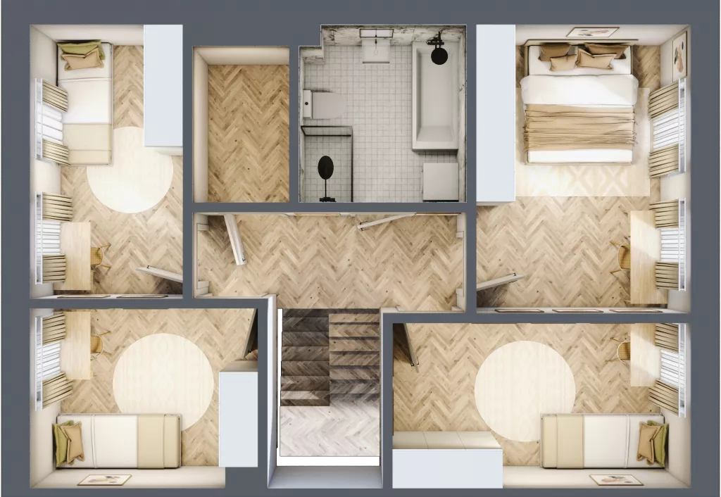 Dom 130,11 m², oferta nr A12/1, ATOM Park, Siechnice, ul. Henryka III