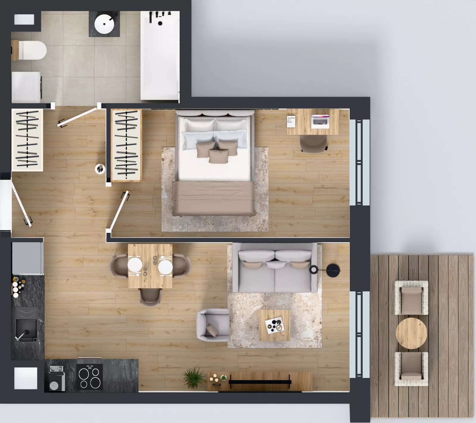 2 pokoje, mieszkanie 39,32 m², piętro 2, oferta nr OST1/E/3/140, Ostródzka, Warszawa, Białołęka, Białołęka, ul. Ostródzka  110