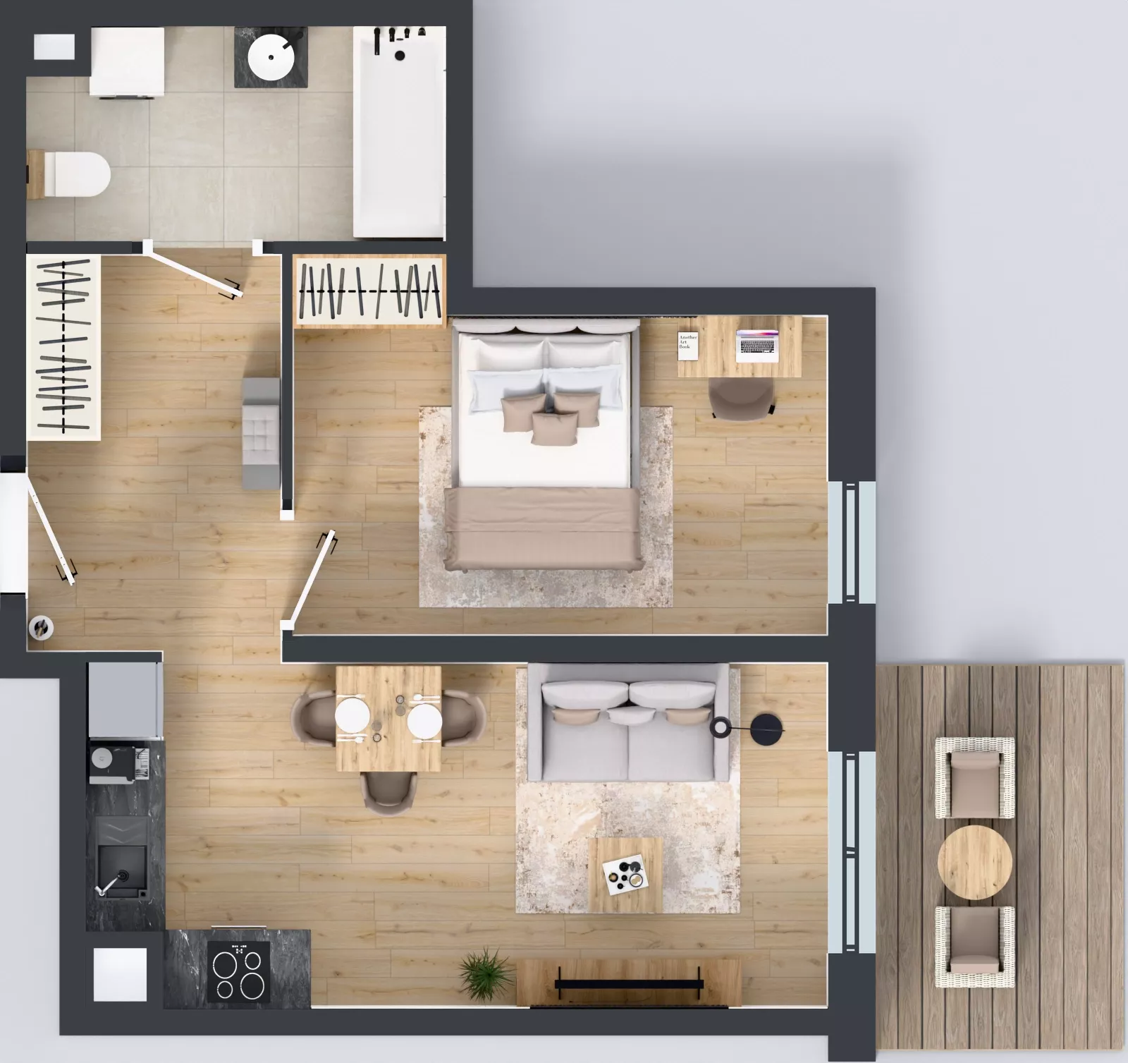 2 pokoje, mieszkanie 40,18 m², piętro 2, oferta nr OST1/F/3/165, Ostródzka, Warszawa, Białołęka, Białołęka, ul. Ostródzka  110