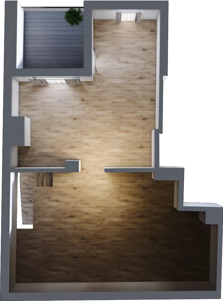 3 pokoje, apartament 107,52 m², piętro 3, oferta nr 15B1, SoHo Residence II, Kraków, Grzegórzki, ul. Prochowa 8
