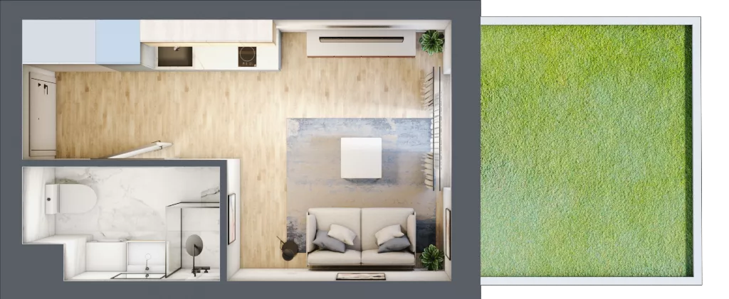 1 pokój, lokal inwestycyjny 20,00 m², parter, oferta nr B3/0/10, MONTANO - lokale inwestycyjne, Polanica-Zdrój, al. Zwycięzców
