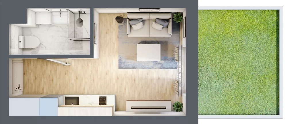 1 pokój, lokal inwestycyjny 19,95 m², parter, oferta nr B4/0/10, MONTANO - lokale inwestycyjne, Polanica-Zdrój, al. Zwycięzców