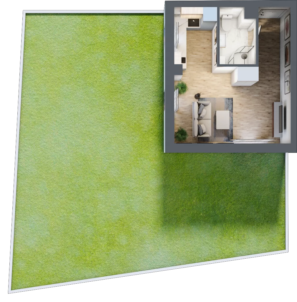 1 pokój, lokal inwestycyjny 27,86 m², parter, oferta nr B4/0/4, MONTANO - lokale inwestycyjne, Polanica-Zdrój, al. Zwycięzców