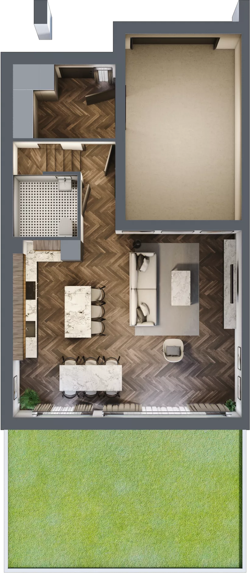 Dom 140,10 m², oferta nr A3A5, Domy u Źródła Marii, Gdynia, Wielki Kack, Wielki Kack, ul. Źródło Marii