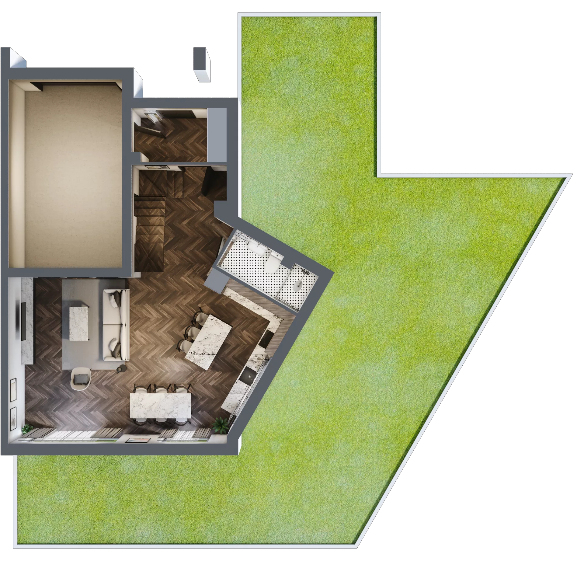 Dom 158,05 m², oferta nr C3C6, Domy u Źródła Marii, Gdynia, Wielki Kack, Wielki Kack, ul. Źródło Marii