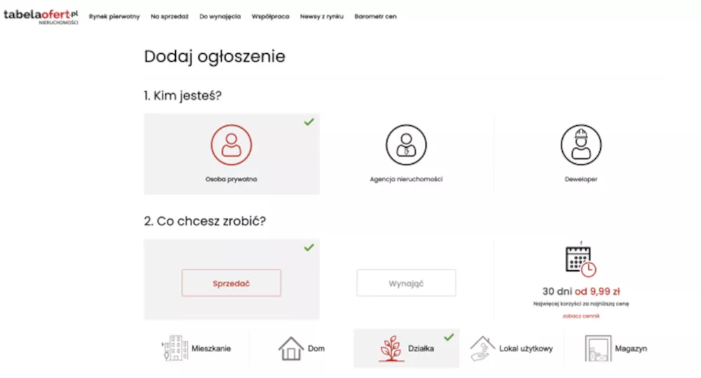 Gdzie Wystawić Działkę Na Sprzedaż?