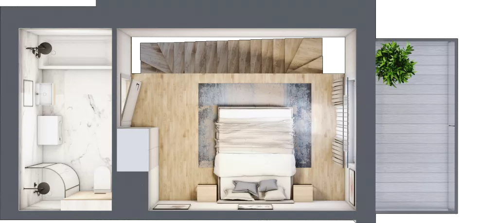 2 pokoje, apartament inwestycyjny 40,88 m², piętro 3, oferta nr MN51, Apartamenty Wypoczynkowa, Jastrzębia Góra, ul. Wypoczynkowa