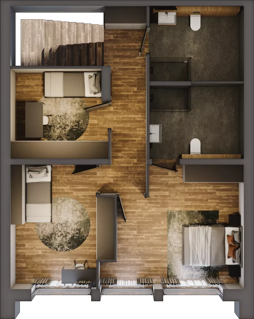 Dom 109,18 m², oferta nr 6, Zielony Zakątek, Minoga