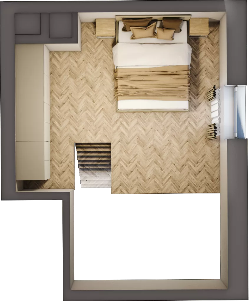 2 pokoje, mieszkanie 37,57 m², piętro 2, oferta nr C_4_24, Bukovo Park, Szczecin, Północ, Bukowo, ul. Strzelców Karpackich