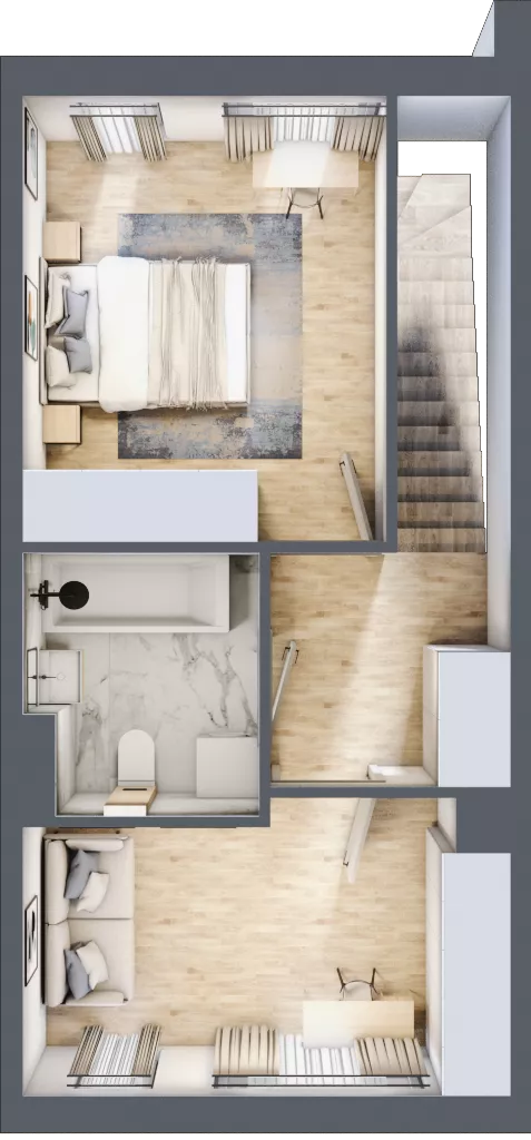 3 pokoje, mieszkanie 69,37 m², parter, oferta nr A10/M2, Libre Park, Kosakowo, ul. Pistacjowa 5