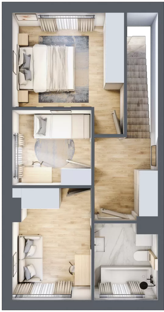 4 pokoje, mieszkanie 80,71 m², parter, oferta nr B12/M1, Libre Park, Kosakowo, ul. Pistacjowa 5