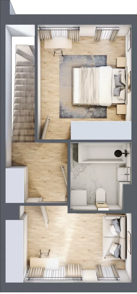 3 pokoje, mieszkanie 69,37 m², parter, oferta nr B9.M2, Libre Park, Kosakowo, ul. Pistacjowa 5