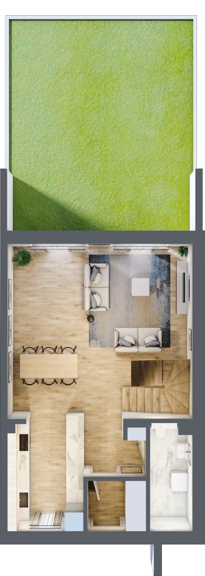 Dom 105,93 m², oferta nr 5A, Falenty Home, Falenty Duże, ul. Falencka