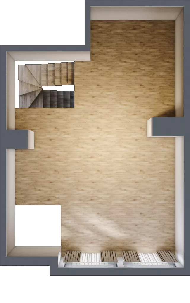 2 pokoje, mieszkanie 77,07 m², piętro 2, oferta nr 1.E.2.2, 2M Apartments Dobry Deweloper Milo Wrocław Maślice , Wrocław, Maślice, Fabryczna, ul. Zawidowska