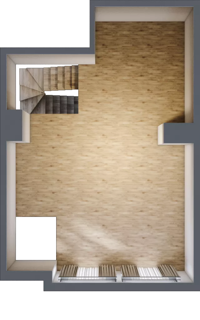 2 pokoje, mieszkanie 77,19 m², piętro 2, oferta nr 1.D.2.2, 2M Apartments Dobry Deweloper Milo Wrocław Maślice , Wrocław, Maślice, Fabryczna, ul. Zawidowska
