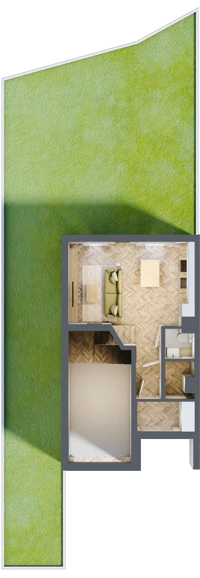 Dom 150,93 m², oferta nr 25, Grabówki Zacisze Etap I, Grabówki, Grabówki 34A