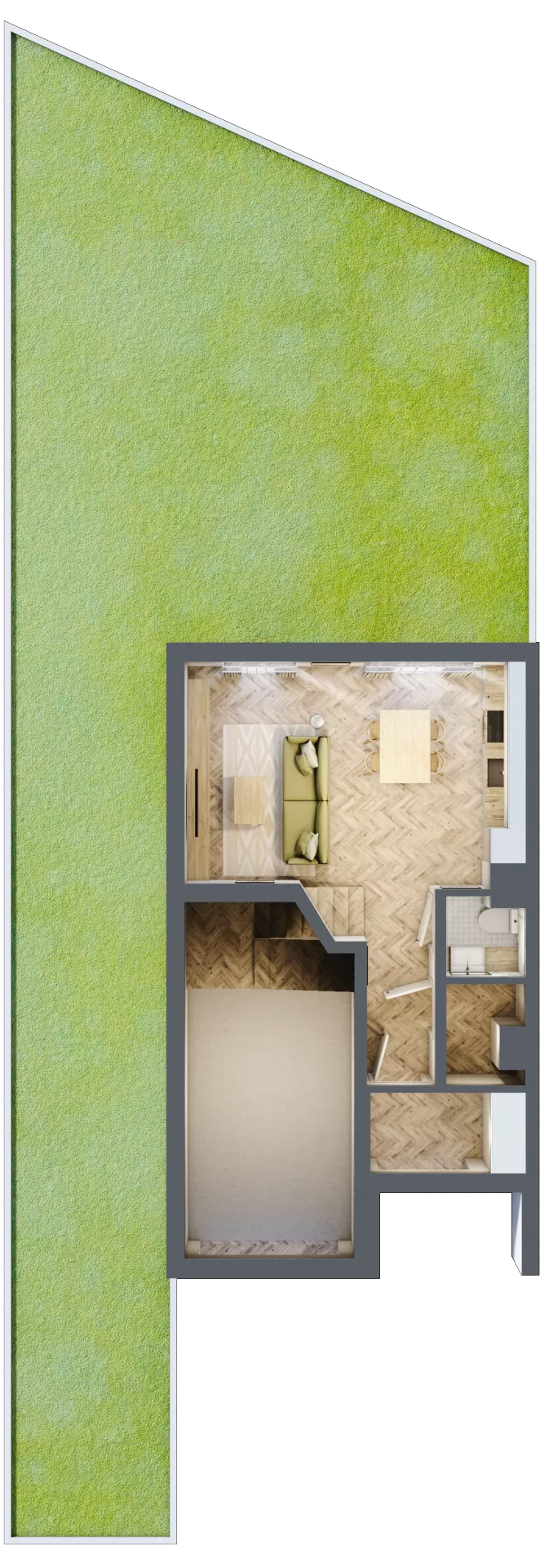 Dom 150,93 m², oferta nr 7, Grabówki Zacisze Etap I, Grabówki, Grabówki 34A