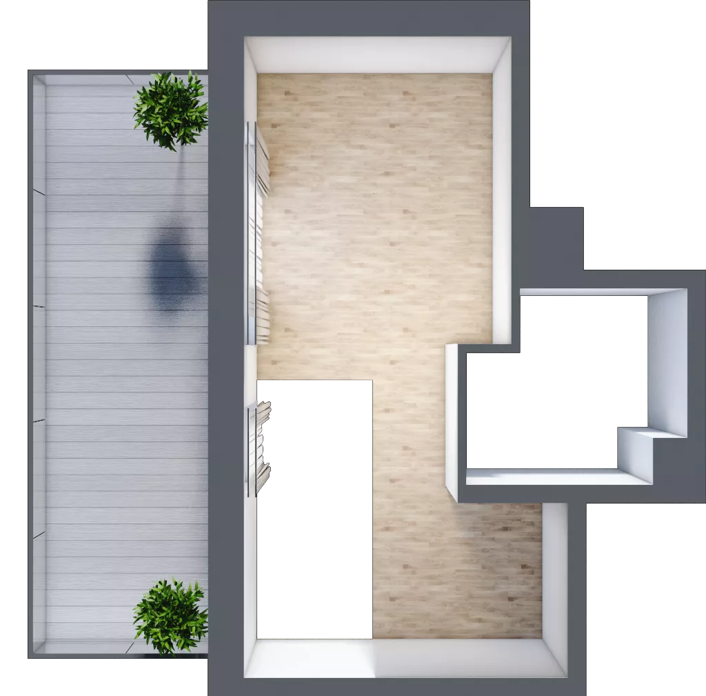 2 pokoje, mieszkanie 63,84 m², piętro 3, oferta nr BA0304, Talarowa Park, Warszawa, Białołęka, Tarchomin, ul. Talarowa