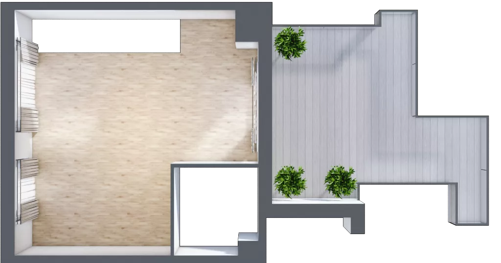 2 pokoje, mieszkanie 71,07 m², piętro 3, oferta nr BC0303, Talarowa Park, Warszawa, Białołęka, Tarchomin, ul. Talarowa