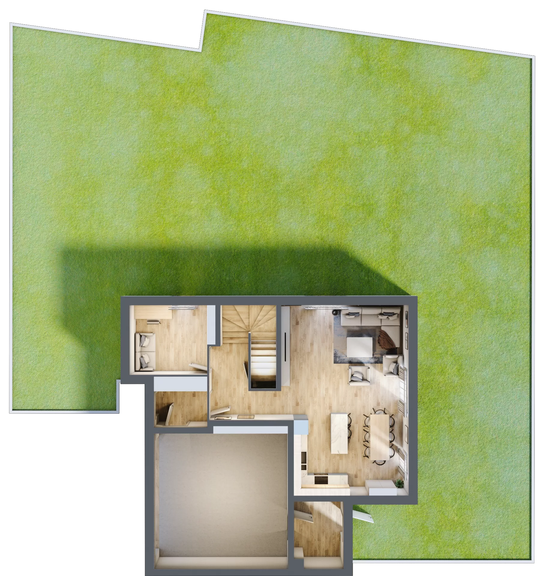Dom 150,48 m², oferta nr 1A, Michałowice Kwitnąca, Michałowice-Wieś, ul. Kwitnąca