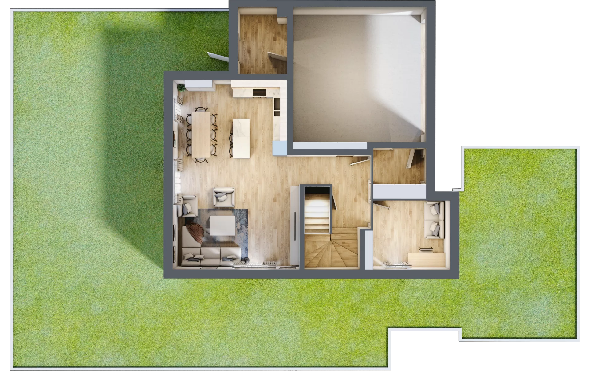 Dom 150,42 m², oferta nr 7A, Michałowice Kwitnąca, Michałowice-Wieś, ul. Kwitnąca