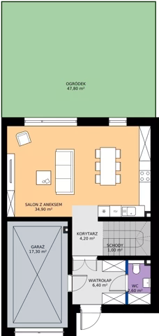 Dom 129,30 m², oferta nr 3, Domkove - domy, Łódź, Widzew, ul. Mechaniczna 2/30