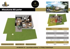 3 pokoje, mieszkanie 54,78 m², parter, oferta nr M3, Via Nova, Słupsk, Ryczewo, ul. Fińska