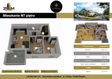 3 pokoje, mieszkanie 59,99 m², piętro 1, oferta nr M7, Via Nova, Słupsk, Ryczewo, ul. Fińska