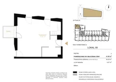 1 pokój, lokal inwestycyjny 41,65 m², piętro 2, oferta nr A.59, Cystersów 19, Kraków, Grzegórzki, ul. Cystersów 19