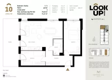3 pokoje, mieszkanie 70,19 m², parter, oferta nr c.10, LOOK UP House, Kraków, Prądnik Biały, ul. Pękowicka