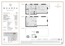3 pokoje, mieszkanie 79,05 m², piętro 3, oferta nr 1.48, Imperial QUADRA, Kraków, Prądnik Biały, ul. Rybałtowska