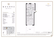 3 pokoje, mieszkanie 61,39 m², parter, oferta nr 1.16, Imperial QUADRA, Kraków, Prądnik Biały, ul. Rybałtowska