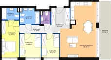 4 pokoje, apartament 97,69 m², parter, oferta nr 7, Port Ostróda, Ostróda, ul. Wypoczynkowa