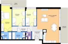 4 pokoje, apartament 100,43 m², parter, oferta nr 8, Port Ostróda, Ostróda, ul. Wypoczynkowa