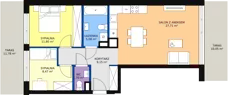 3 pokoje, apartament 63,18 m², parter, oferta nr 14, Port Ostróda, Ostróda, ul. Wypoczynkowa