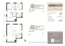 5 pokoi, mieszkanie 89,24 m², piętro 4, oferta nr M.17, Nowa Pólnica, Gdańsk, Jasień, ul. Pólnicy