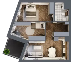 3 pokoje, apartament 54,01 m², piętro 3, oferta nr 17, Północna 31, Lublin, Śródmieście, Czechów Południowy, ul. Północna 31