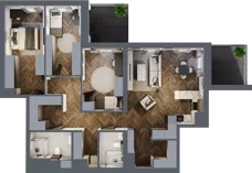 4 pokoje, apartament 104,68 m², piętro 13, oferta nr 112, Północna 31, Lublin, Śródmieście, Czechów Południowy, ul. Północna 31