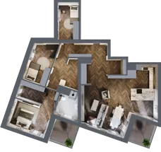 4 pokoje, apartament 118,37 m², piętro 13, oferta nr 115, Północna 31, Lublin, Śródmieście, Czechów Południowy, ul. Północna 31