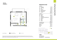 Dom 143,05 m², oferta nr 1A-2, Skowronia Domy, Kraków, Podgórze Duchackie, Wola Duchacka, ul. Skowronia