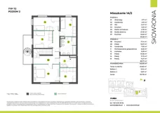Dom 143,05 m², oferta nr 1A-2, Skowronia Domy, Kraków, Podgórze Duchackie, Wola Duchacka, ul. Skowronia