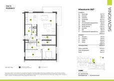 Dom 126,56 m², oferta nr 2B-1, Skowronia Domy, Kraków, Podgórze Duchackie, Wola Duchacka, ul. Skowronia