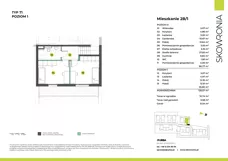 Dom 126,56 m², oferta nr 2B-1, Skowronia Domy, Kraków, Podgórze Duchackie, Wola Duchacka, ul. Skowronia