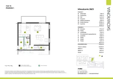 Dom 143,10 m², oferta nr 2B-2, Skowronia Domy, Kraków, Podgórze Duchackie, Wola Duchacka, ul. Skowronia