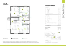 Dom 133,28 m², oferta nr 3A-2, Skowronia Domy, Kraków, Podgórze Duchackie, Wola Duchacka, ul. Skowronia