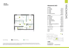 Dom 133,28 m², oferta nr 3A-2, Skowronia Domy, Kraków, Podgórze Duchackie, Wola Duchacka, ul. Skowronia